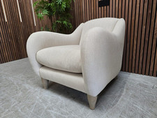 Designer Label Development Armchair In Thatch House Fabric