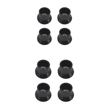 4x Trampoline Foot Pads Steel