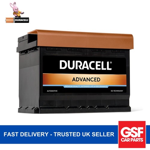 Duracell car battery 62h - car,