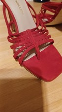 Karen Millen high heeled red