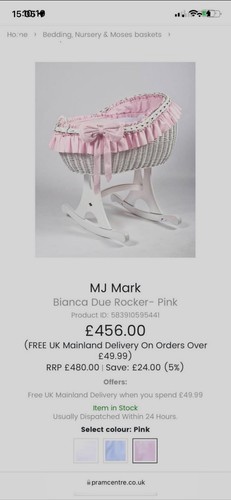 Moses basket - mj,