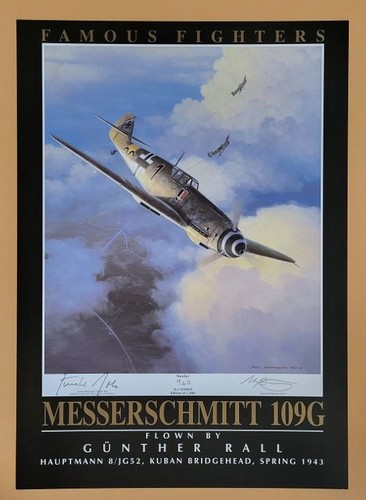Famous fighters me109g gunther - me109g,