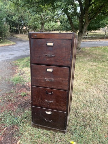 Antique wooden drawer filing - 4,