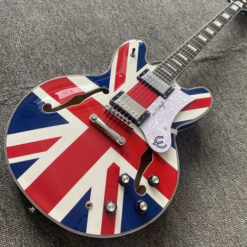 Electric guitar flag double - electric, flag,double