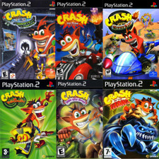 Crash Bandicoot PlayStation PS2 Retro Games - Choose Your Game - Collection