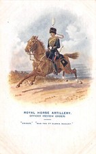 Postcard military royal horse - postcard,