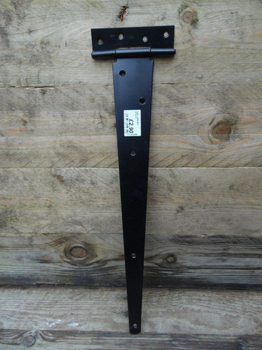 Strap tee bar hinge - bar, black