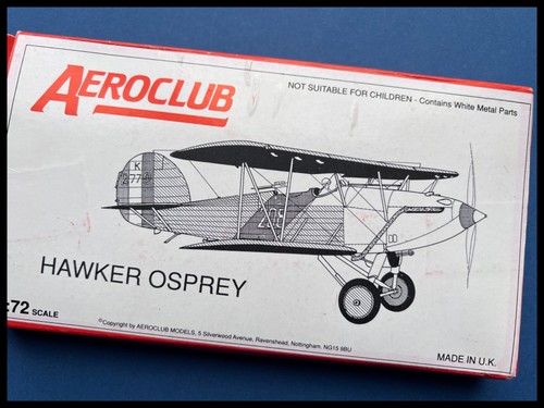 Aeroclub hawker osprey - aeroclub, 1:72