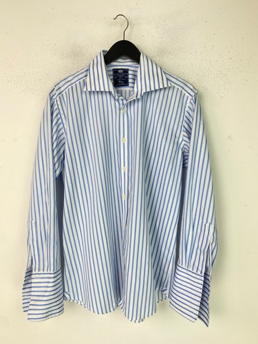 Hawes curtis blue white - &,