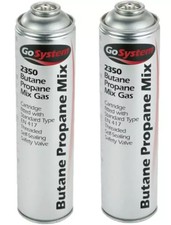 2 x350g Gas Cylinder Cartridge