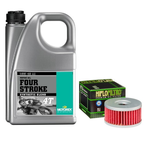 Dr250 oil change kit motorex - oil,