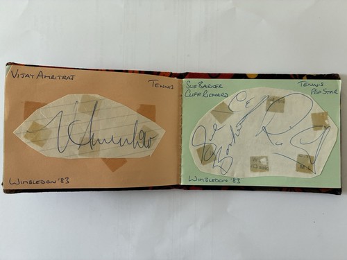S autograph book - autograph,