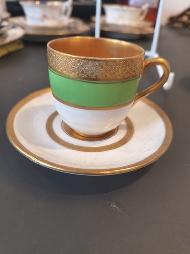 Antique coalport gilded gold - coalport,