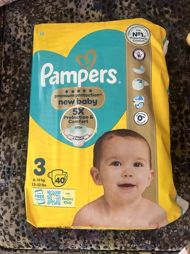 Pampers baby nappies size - size, 3