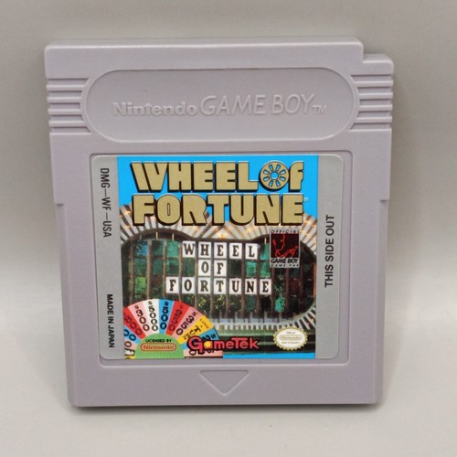 Wheel fortune gameboy - of,