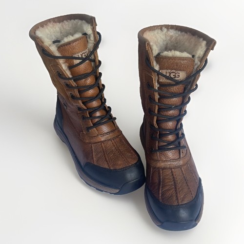 Ugg boots lace brown - boots, up