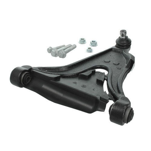 Front axle track control - axle, arm