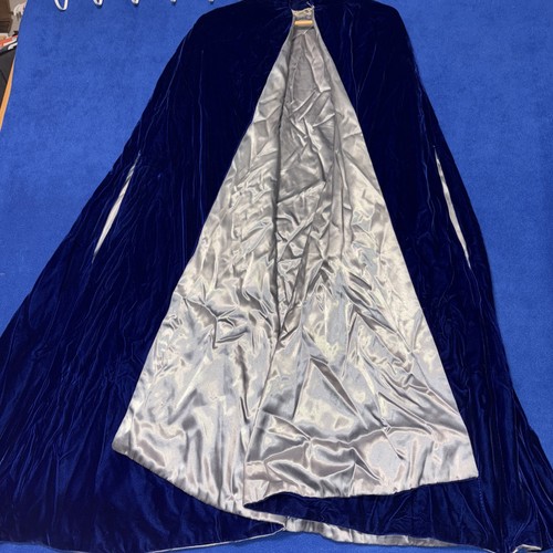 Vintage blue velvet evening - vintage,