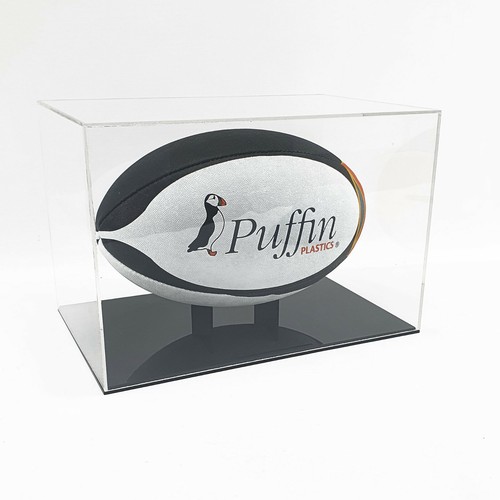Acrylic rugby ball display - ball,