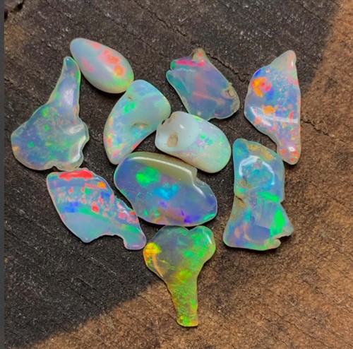 Pcs ethiopian raw opal - pcs,