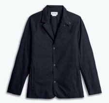 Men's Ministry of Supply Kinetic Light Layer Jacket  Size Large Navy Travel EUC