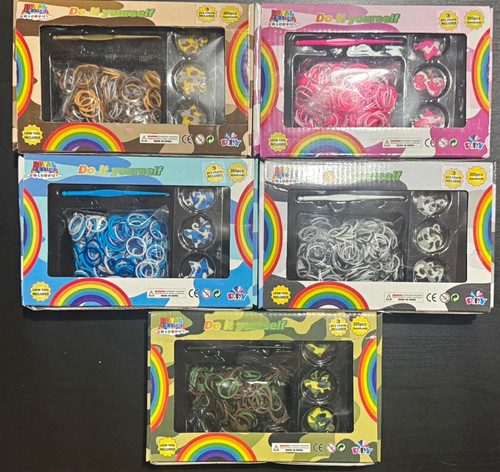 Royal diy colourful loom bands - colourful,