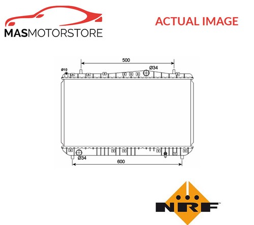 Engine cooling radiator nrf - cooling,