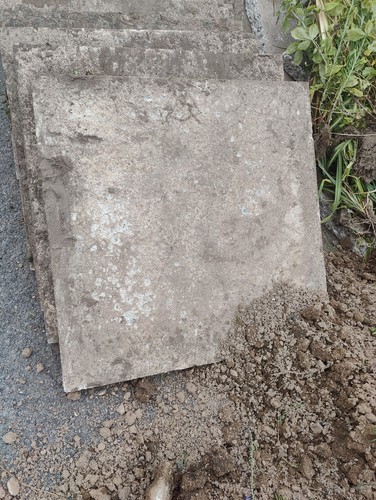 Grey square stone - square,