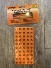LYMAN CUSTOM FIT .388 LOADING BLOCK FOR 223 REMINGTON + OTHERS Condition NEW