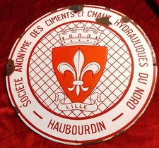 Vintage french enamel - vintage, sign