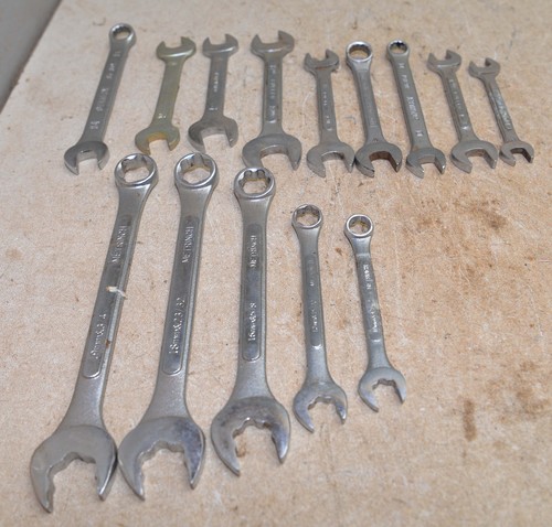 Metric mechanics wrench lot - metric,