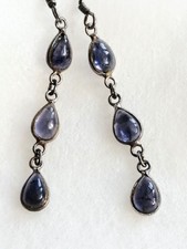 Sterling silver Iolite