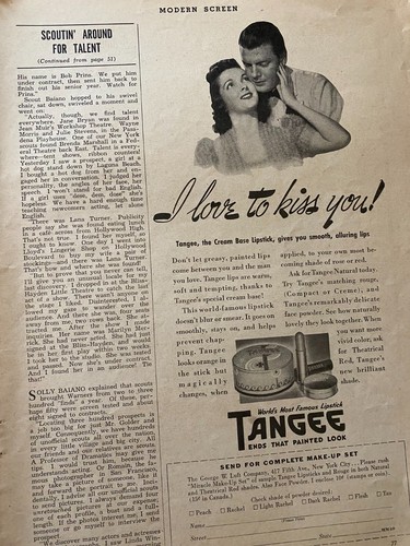 Tangee lipstick cosmetics - lipstick,,