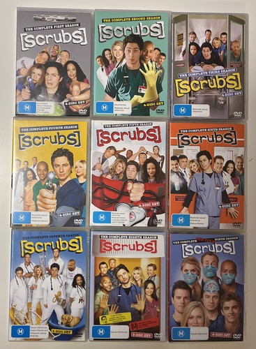 Scrubs complete series season - series,