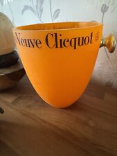 Veuve Clicquot vintage Champagne Acrylic Ice Bucket  Large Home Party Man Cave 