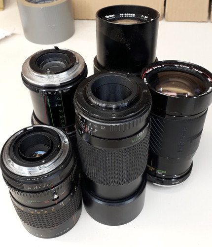 Job lot camera lenses - , itorex