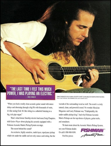 Craig chaquico 1994 - 1994, washburn