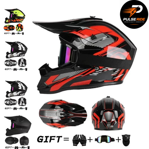 Off road motorcycle helmet - off,