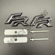 Gloss Black FR Badge Grille