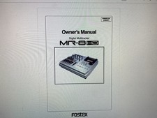 Fostex Mr-8hd2 Manual  Digital