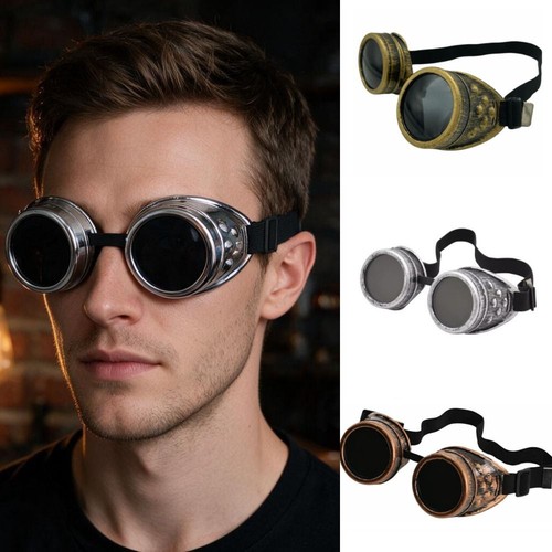 Windproof steampunk goggles - windproof,