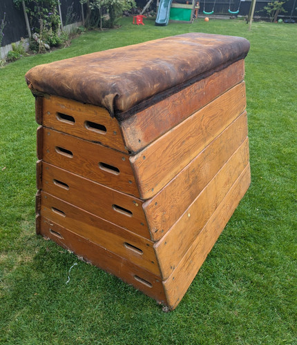 Gymnastics vaulting box wooden - gymnastics,