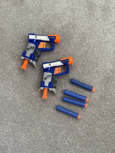 Blue nerf jolt blasters 4 - +,