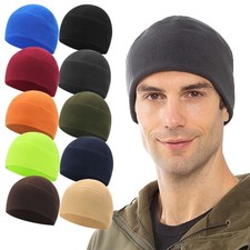 New Mens Winter Beanie Watch Cap Hat Cycling Skiing Running Sports Inner Helmet