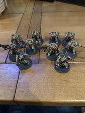 DA01 Warhammer 40k Dark Angels 10 Deathwing Terminators Painted