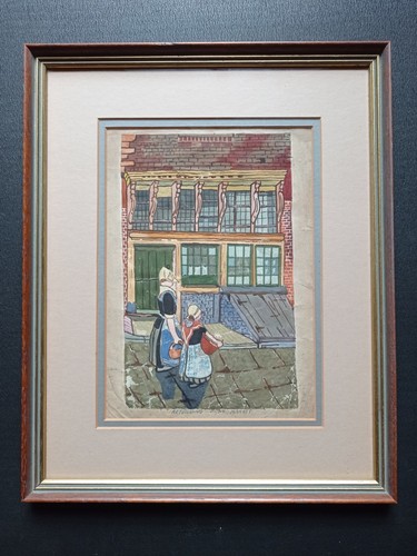Old original watercolour - original,