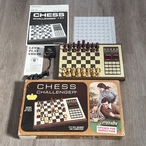 Vintage chess challenger - chess,