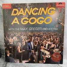 LP vinyl record MAX GREGER dancing a gogo  2LPs polydor sterep 104675/6