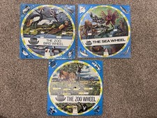 Vintage 1960s Zoo & Sea Educational Wheels x3 London Zoo Whipsnade Originals