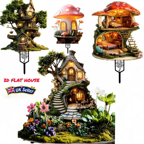 Fairy flat tree - 2d, plant